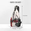 Ncpkcb Travel Hiking Daypack Fashion Chest Bag Booth Big Ben London Crossbody Backpack Sling Bag Chest Daypack For Men Women view 3