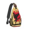 Ncpkcb Travel Hiking Daypack Fashion Chest Bag Karate Power Kata Kimono Crossbody Backpack Sling Bag Chest Daypack For Men Women view 2