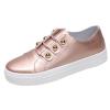 Sneakers For Women White Casual Womens Leather Sneakers Low Top Lace Up Fashion Comfortable Dressy Casual Summer Slip On Platform Walking Shoes Flats Loafers view 1