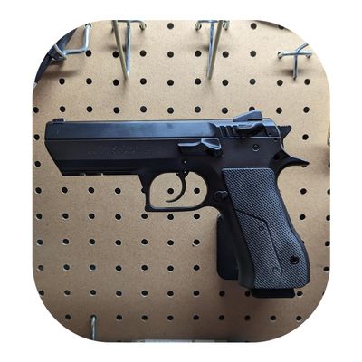 Hammy3DPrints Mount for Jericho 941 - Pegboard/Skadis/etc. | Pistol Holder Storage Rack (Facing Left, Squarelok)