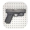 Hammy3DPrints Mount for Glock .45/10mm - Pegboard/Skadis/etc. | Pistol Holder Storage Rack (Facing Right, Wall Control/Gun Pegboard) view 1