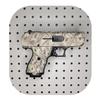 Hammy3DPrints Mount for Hi-Point C9 / CF380 - Pegboard/Skadis/etc. | Pistol Holder Storage Rack (Facing Right, Vault Tek)