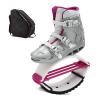 YMLHAQ Kangaroo Jumping Shoes Kangaroo Jump Shoes with Storage Bag, Anti-Gravity Running Boots, Unisex Adults Fitness Bounce Shoe (Color : Pink, Size : X-Large) view 1