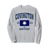Covington Kentucky KY Flag Throwback Navy Souvenir Sweatshirt view 1