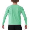 Boys Girls Long Sleeve Sun Shirts Spring Size 6 Rashguard SPF UV Quick Dry Athletic Hiking Fishing Golf Workout Water Soccer Light Green view 3