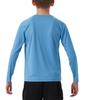 Boys Youth Long Sleeve Sun Shirts Size 10 Rashguard SPF UV Quick Dry Athletic Hiking Fishing Golf Workout Swim Water Beach Medium Blue view 3