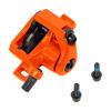 UFDIPLMY Aluminum Alloy Brake Disc Caliper Compatible with Xiaomi 4 Pro MI 3 Electrical Scooter Rear Wheel Rear Brake Replacement Accessories (Color : Orange) view 1
