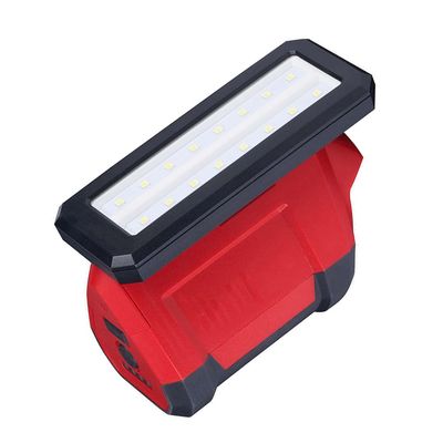 JINYUMT Flood Light, for Milwaukee 2367-20 M12 12V Cordless Service/Repair Flood Light(Size:3.6 x 2.5 x 5.2 in) - Bare Tool, red,black