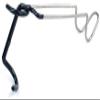 NineFit Basics Lantern Hook Lantern Hanger For Pole Stainless Steel Sturdy Easy Installation Non-slip 1-piece Set Camping Outdoor Setup Goods, Silver view 1