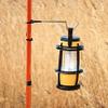 NineFit Basics Lantern Hook Lantern Hanger For Pole Stainless Steel Sturdy Easy Installation Non-slip 1-piece Set Camping Outdoor Setup Goods, Silver view 3