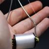 YJIUYUANQ Fly Tying Thread polyethylene Thread Transparent Tying Thread monofilament Translucent Tying Thread for Bonefish Scud Ribbing Fly Patterns - Black Color,2pcs view 2