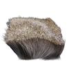 YJIUYUANQ Fly Tying Materials Natural Color Deer Hair Patch for muddlers Hoppers humpies Deer Body Fur Dry Tails Wings, 8x8cm, 1pc, As Show view 1