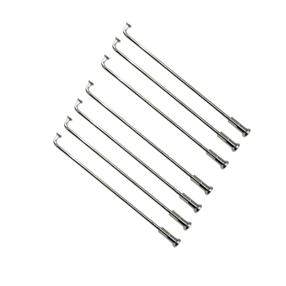 QUYNAGER 36 Pieces A Lot 10G Diameter 3.2mm J-Bend Motorcycle Spokes Material 304 Stainless Steel Round Body Electric Bike Wheel Spokes (Color : Length 237.5mm)