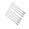 QUYNAGER 36 Pieces A Lot 10G Diameter 3.2mm J-Bend Motorcycle Spokes Material 304 Stainless Steel Round Body Electric Bike Wheel Spokes (Color : Length 237.5mm) view 1