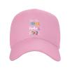Bye Bye School Hello Pool Baseball Cap for Men Women Dad Hat Classic Adjustable Golf Hats Pink view 1