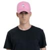Bye Bye School Hello Pool Baseball Cap for Men Women Dad Hat Classic Adjustable Golf Hats Pink view 3