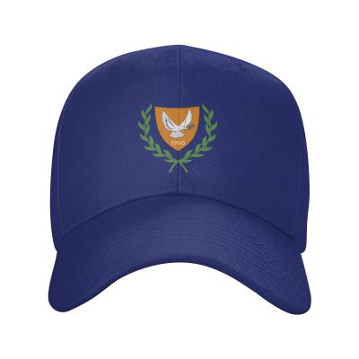BASTU Cyprus Coat of arms Baseball Cap for Men Women Dad Hat Classic Adjustable Golf Hats Blue