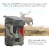 Yunseity Solar Trail Camera, 4K 50MP Night Vision Camera IP65 0.3s Motion Activated, Wide Angle Rechargeable Game Camera with Video & Photo for view 4