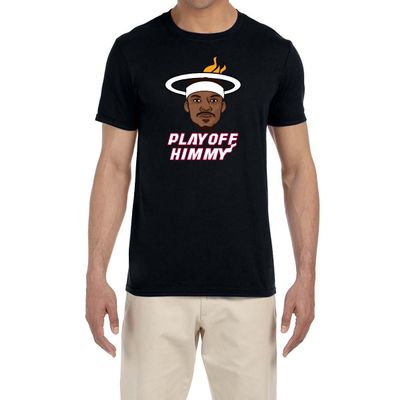 Black Playoff Himmy Jimmy Butler Logo T-Shirt Youth XL