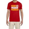 Red Isiah Pacheco Freakin Logo T-Shirt Youth XL view 1