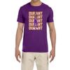 Purple Kevin Durant Text Pic T-Shirt Youth XL view 1