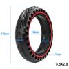 UFDIPLMY Solid Tire 8 1/2 Compatible With Xiaomi M365 Pro 2 1S Electric Scooters Puncture-proof Tyre 8.5 Inch 8.5"" Wheels Hard Rubber Tires (Color : Black) view 2