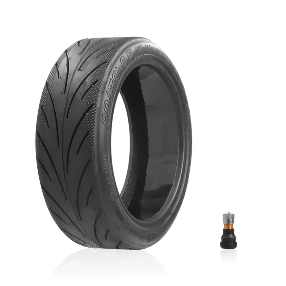 UFDIPLMY Scooter Outer Tires Compatible With Segway Ninebot MAX G30 Electric Kickscooter Part 60/70-6.5 Tyre Rubber Front Wheel Rear Tire Accessories