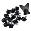 Grimmstr 12 PCS Football Boot Spikes Professional Soccer Boot Cleats M5 Replacement Accessories Studs with Wrench Track Shoes Spikes 10mm, Black view 1