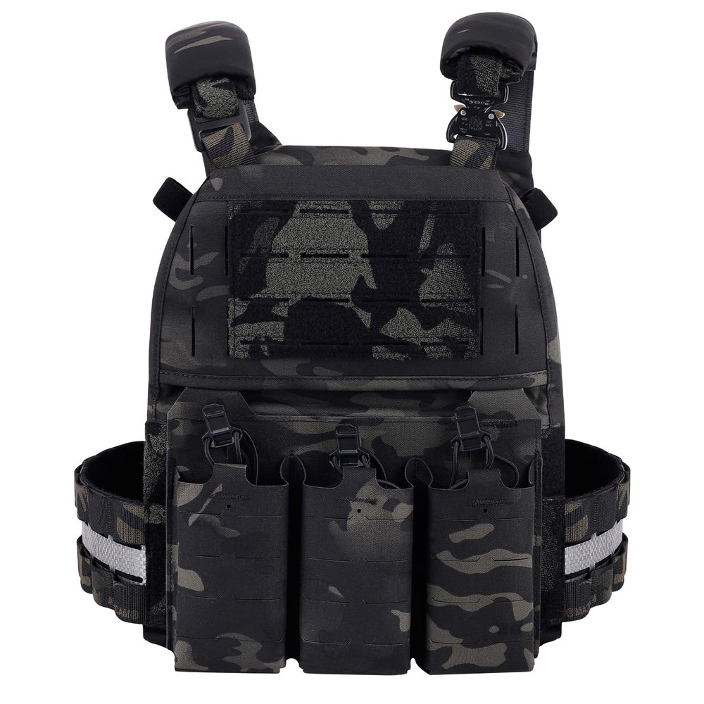 PETAC GEAR Tactical Tegris Cummerbund V5 Weighted Vest Full Set For Man With Zip On Back Panel Banger (MK)