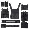 PETAC GEAR Tactical Tegris Cummerbund V5 Weighted Vest Full Set For Man With Zip On Back Panel Banger (MK) view 3