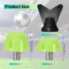 Aymzbd 12x Track Shoes Accessories Rugby Stable Non Slip M5 Football Boot Soccer for Competition Athletic Sneakers, Green view 2