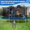 LeffEase Trampoline Ladder, 3-Step Ladder for Easy Assembly, 220Lbs Capacity Trampoline Accessories for Kids view 2