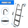 LeffEase Trampoline Ladder, 3-Step Ladder for Easy Assembly, 220Lbs Capacity Trampoline Accessories for Kids view 4