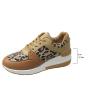 NineFit Basics Chunky Platform Sneakers for Women,High Heeld Wedge Sneakers for Women,Fashion Sneakers For Women 2024,Ladies Casual Shoes Slip On Breathable Walking Lightweight Tennis Shoes, 6.5, Khaki view 4