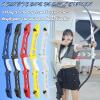 Archery Takedown Recurve Bow - 66/68/70" 14~40Lbs Draw Weight Recurve Bow for Competition Target Shooting, CNC Aluminum Alloy Riser & High Performance Bow Limbs Black (66 inch, 18 lbs) view 2