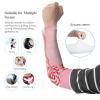 OURTEV Sun Protection Arm Sleeves Colorful Lollipop Sports Cooling Arm Compression Sleeves for Men Women view 3