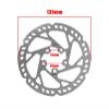 UFDIPLMY 135mm Brake Disk Compatible With Xiaomi M365 Pro Pro 2 1S Mi3 Electric Scooter Modified Brake Stainless Steel Disc Pads Replacement Parts, WHITE view 2