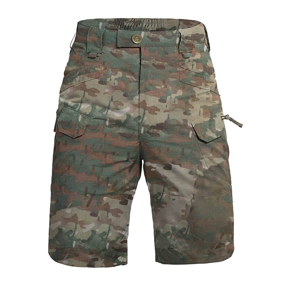 Ymosrh Man Clothing, Outdoor Tactical Short Lightweight Cargo Hiking Short Pants Summer Work Shorts Pantalones (3XL, Army Green)