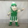 Eamior Adorable Spartan Knight Sparty Mascot Costume Adult Size for Men & Women with Built-in Fan Inside the Head view 2