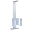 FRITHJILL Square Tube Trailer Jack - Heavy Duty 2,500 Lbs Fixed Mount with Drop Leg, 28.6" Lift, 2" Jack Tube view 2