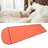 Gavigain Sleep Sack Adult, Travel Camping Sleeping Sack Ultralight Elastic Hotel Sheet Compact Sleep Bag Sack Compact Tanning Sleep Sack for Outdoor Camping Youth Hostels Picnic (Orange) view 3