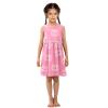 Aflyko Girls Dresses Pink Cartoon Pig Funny Summer Sleeveless Dress Casual Fit Toddler Playwear Infant Lovely Everyday Wear Themed Birthday Party Dress 3T view 2