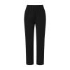 Generic Clearance Deals Under 5 Dollars Cropped Pants for Women Plus Summer Cotton Linen Cropped Wide Leg Pants Capris Women Ladies Casual Loose Palazzo Pant Work Elastic Pocket Black, XX-Large view 3