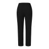 Generic Clearance Deals Under 5 Dollars Cropped Pants for Women Plus Summer Cotton Linen Cropped Wide Leg Pants Capris Women Ladies Casual Loose Palazzo Pant Work Elastic Pocket Black, XX-Large view 4
