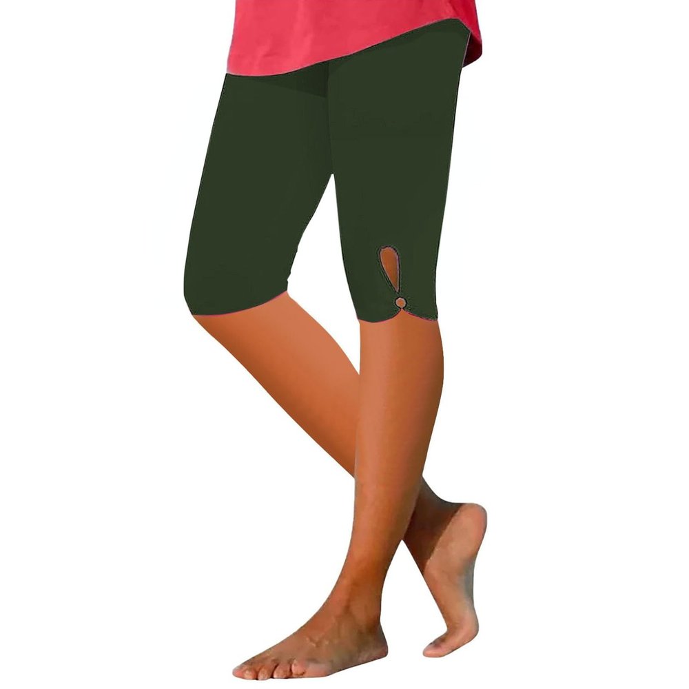ZYXTIM Stretch Capris for WomenYoga Pants with Pockets for Women Capri Pants High Waist Flare Leggings Bootcut Workout Casual Dress Bootleg