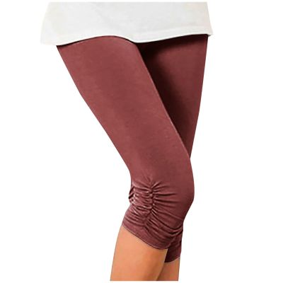 Capri Leggings for Women Plus SizeWomens Capri Yoga Pants Loose Workout Joggers Drawstring Sweatpants Lounge Pajama Capris Pants with Pockets