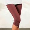 Capri Leggings for Women Plus SizeWomens Capri Yoga Pants Loose Workout Joggers Drawstring Sweatpants Lounge Pajama Capris Pants with Pockets view 2