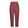 Capri Leggings for Women Plus SizeWomens Capri Yoga Pants Loose Workout Joggers Drawstring Sweatpants Lounge Pajama Capris Pants with Pockets view 3