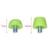 Menolana 12Pcs Track Shoes Spikes Rugby Shoes M5 Turf Anti Slip with Wrench Soccer Boot Cleats Football Boot Spikes for Training, Green view 3