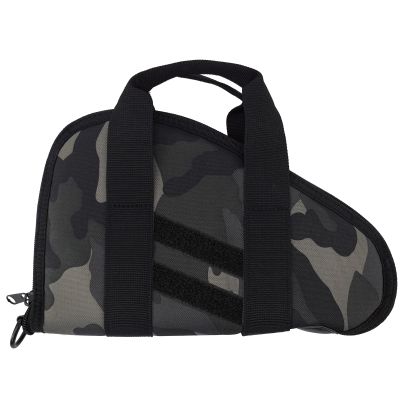 EASY BW Soft Pistol Case, Handgun Pistol Rug With Handle For Shooting, Hunting and Range Sports, Black Camo